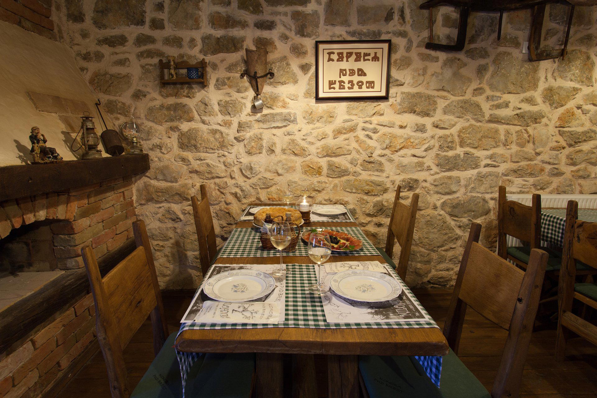 Konoba pud Brest restaurant in Krk, Croatia