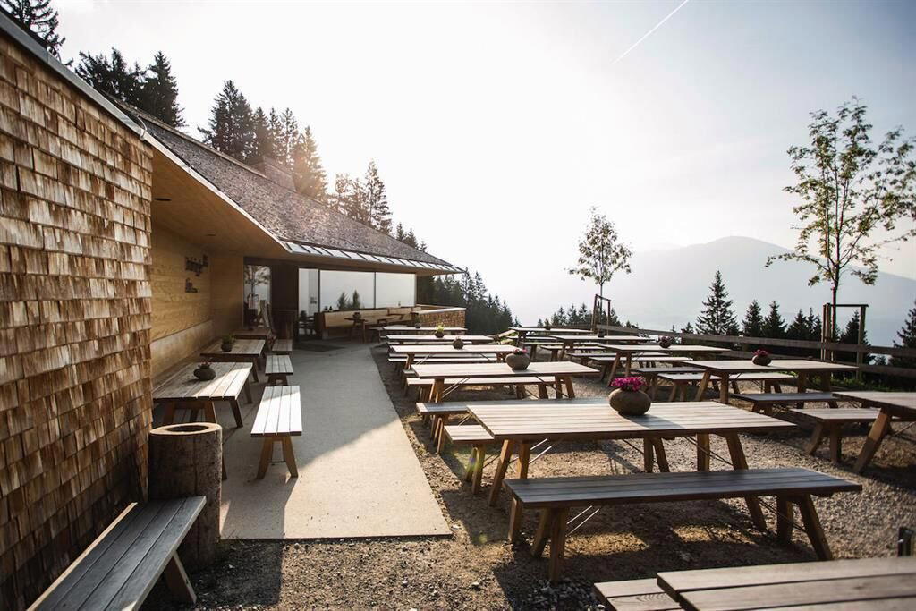 Umbrüggler Alm restaurant in Innsbruck, Austria