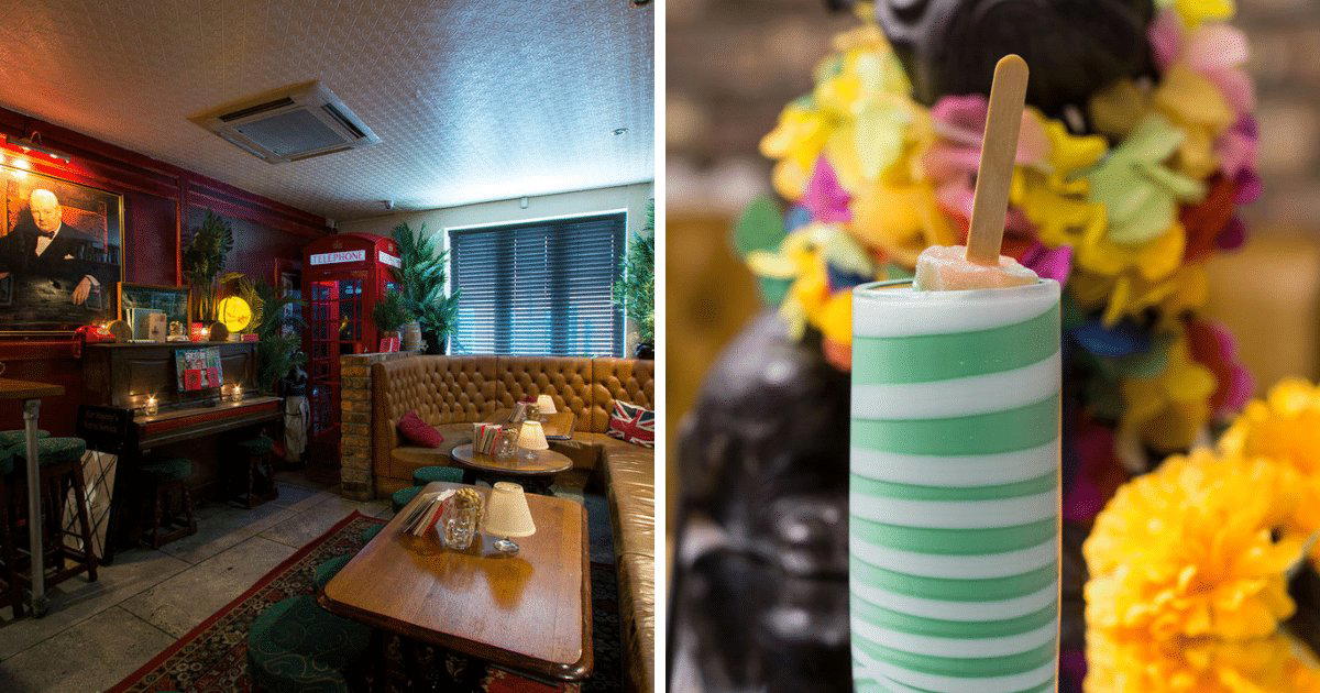 Her Majesty's Secret Service restaurant in Bristol, United Kingdom