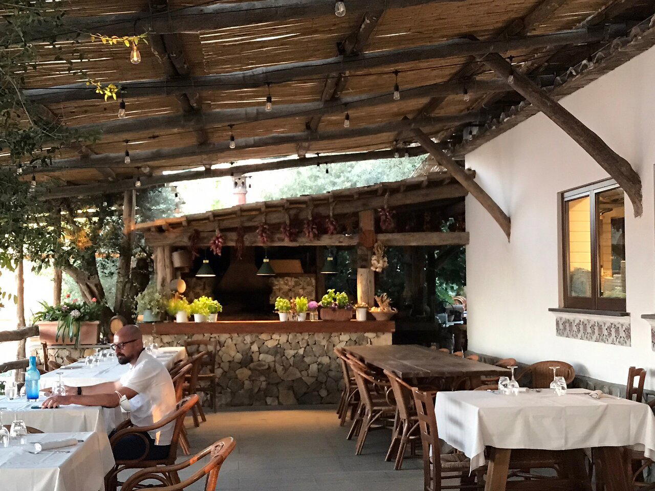 Villa Rosa di Nonna Rosa restaurant in Alberi, Italy