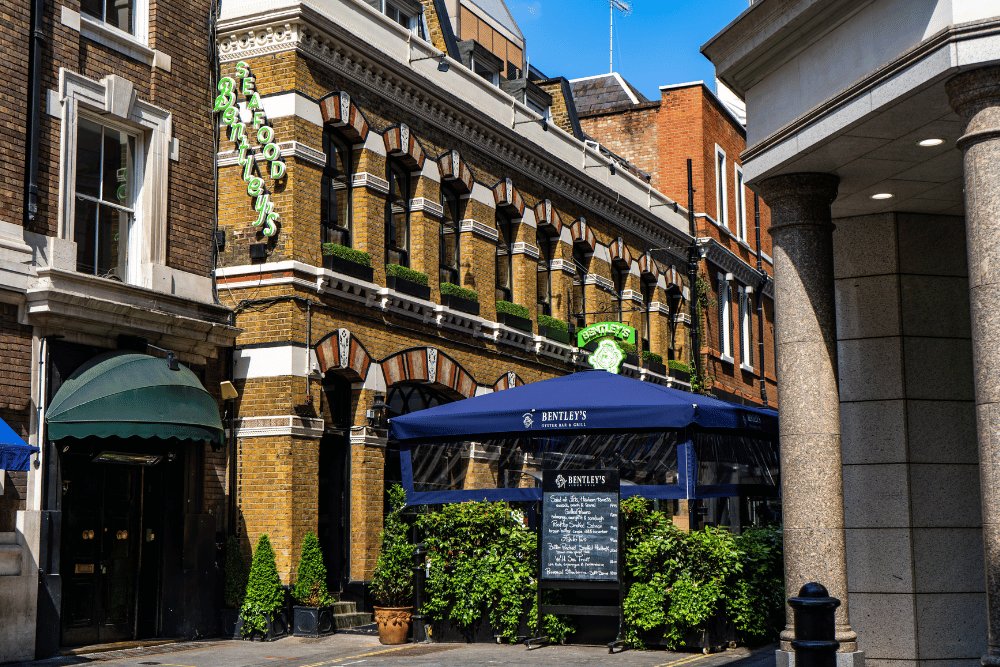 Bentley's restaurant in London, United Kingdom