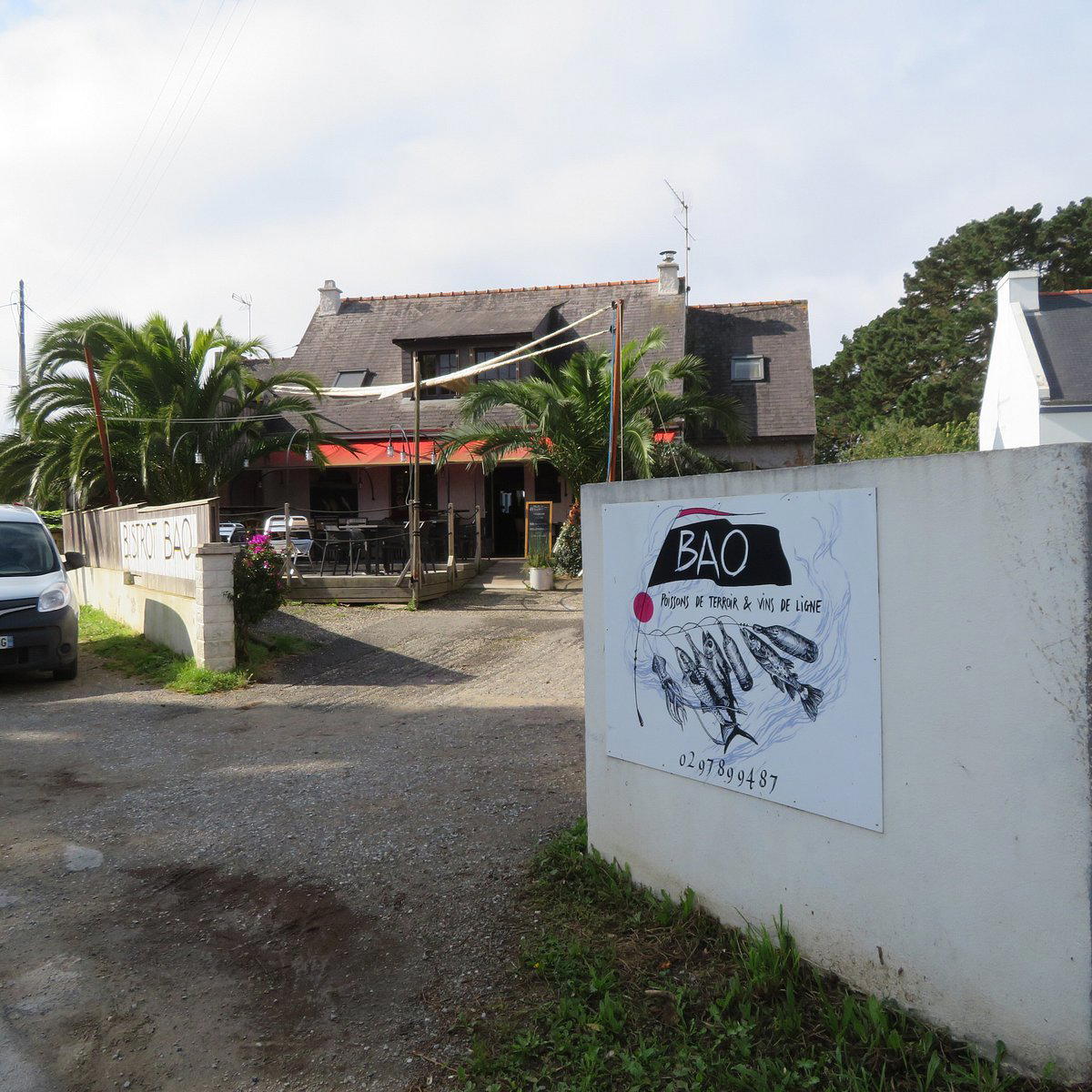 Bistrot Bao restaurant in Groix, France