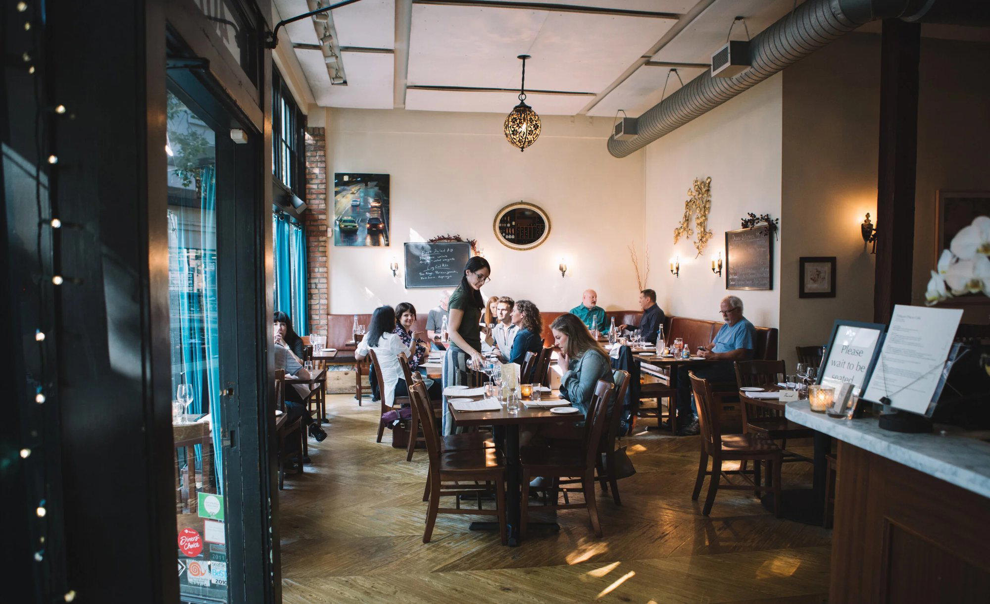 Tilikum Place Cafe restaurant in Seattle, United States
