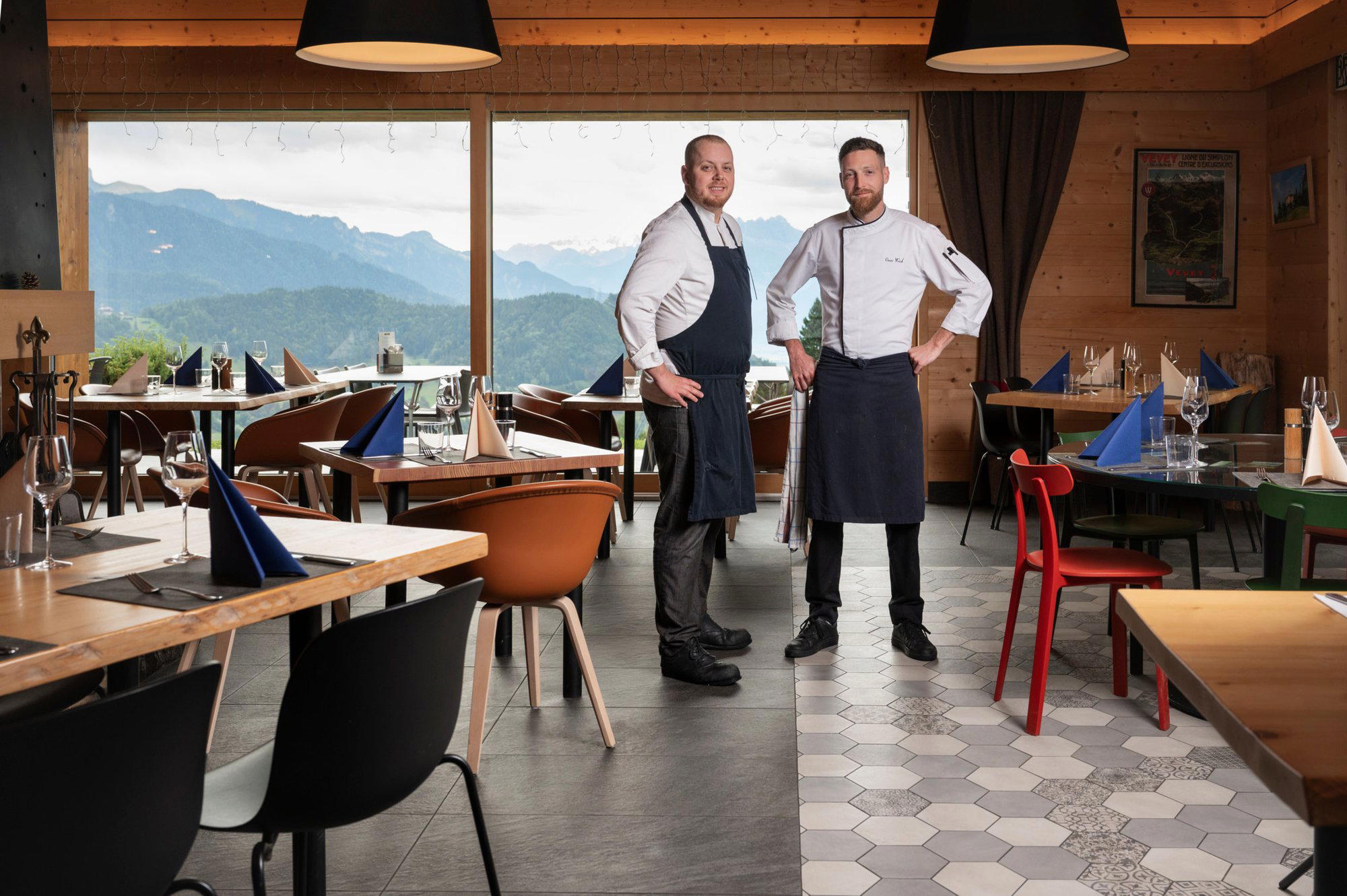 Restaurant le 1209 restaurant in Blonay, Switzerland