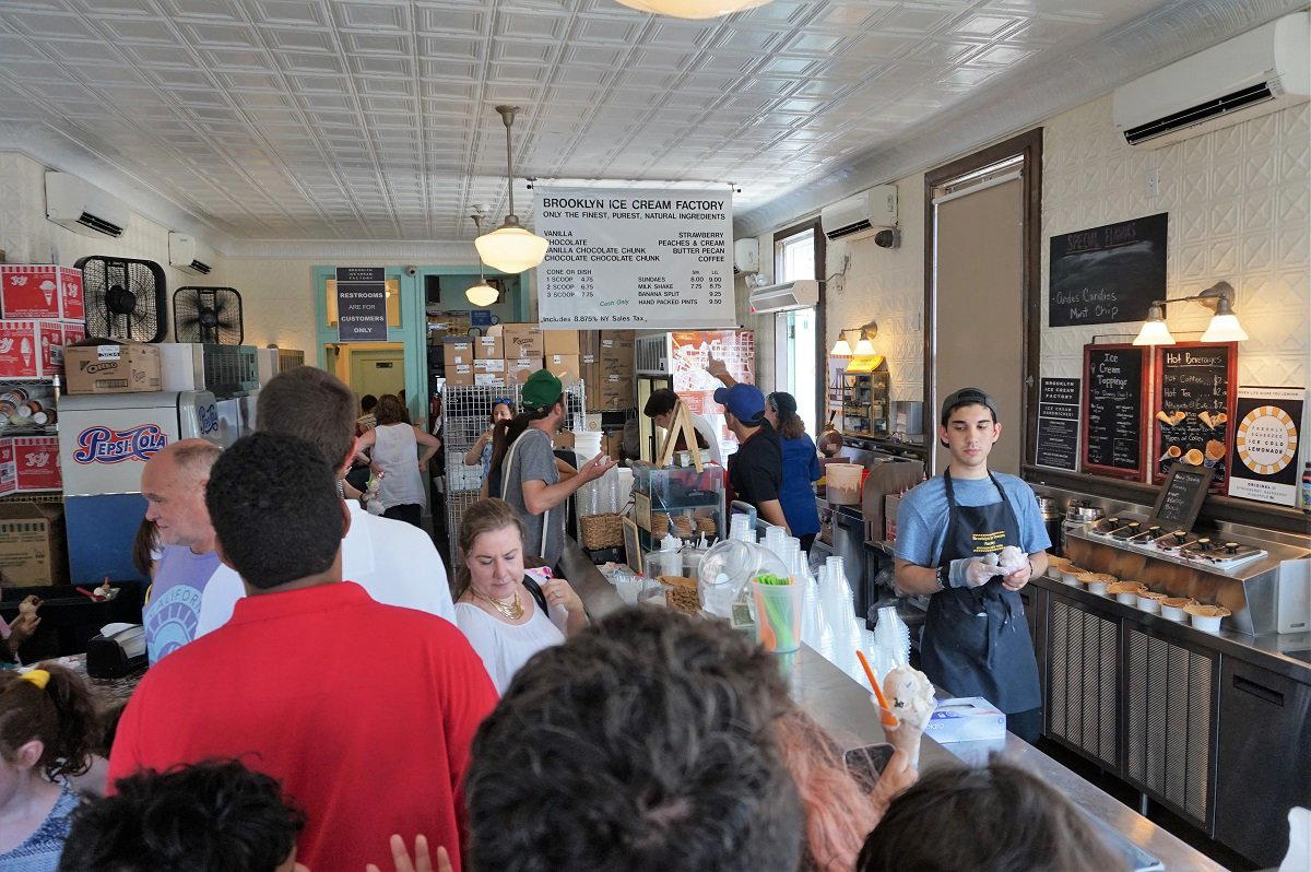 Brooklyn Ice Cream Factory, New York City, United States
