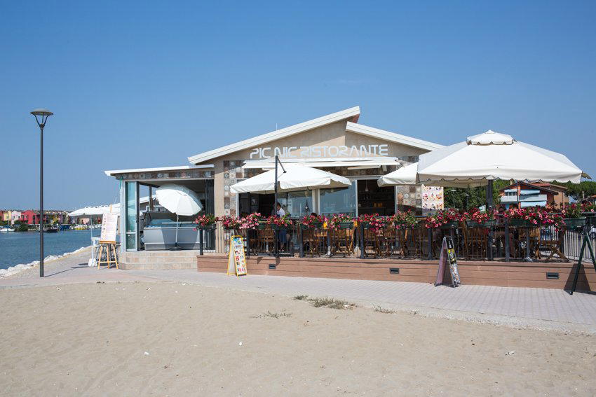 Pic Nic restaurant in Caorle, Italy