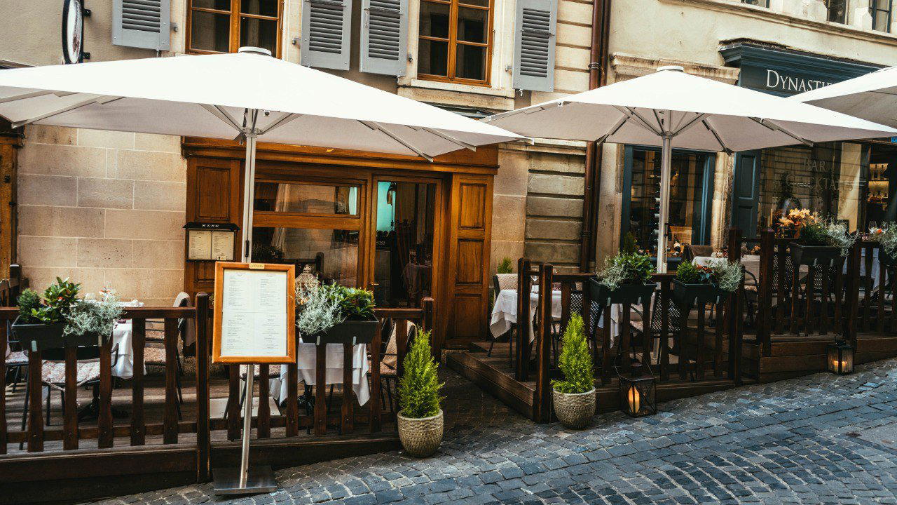 La Finestra restaurant in Geneva, Switzerland