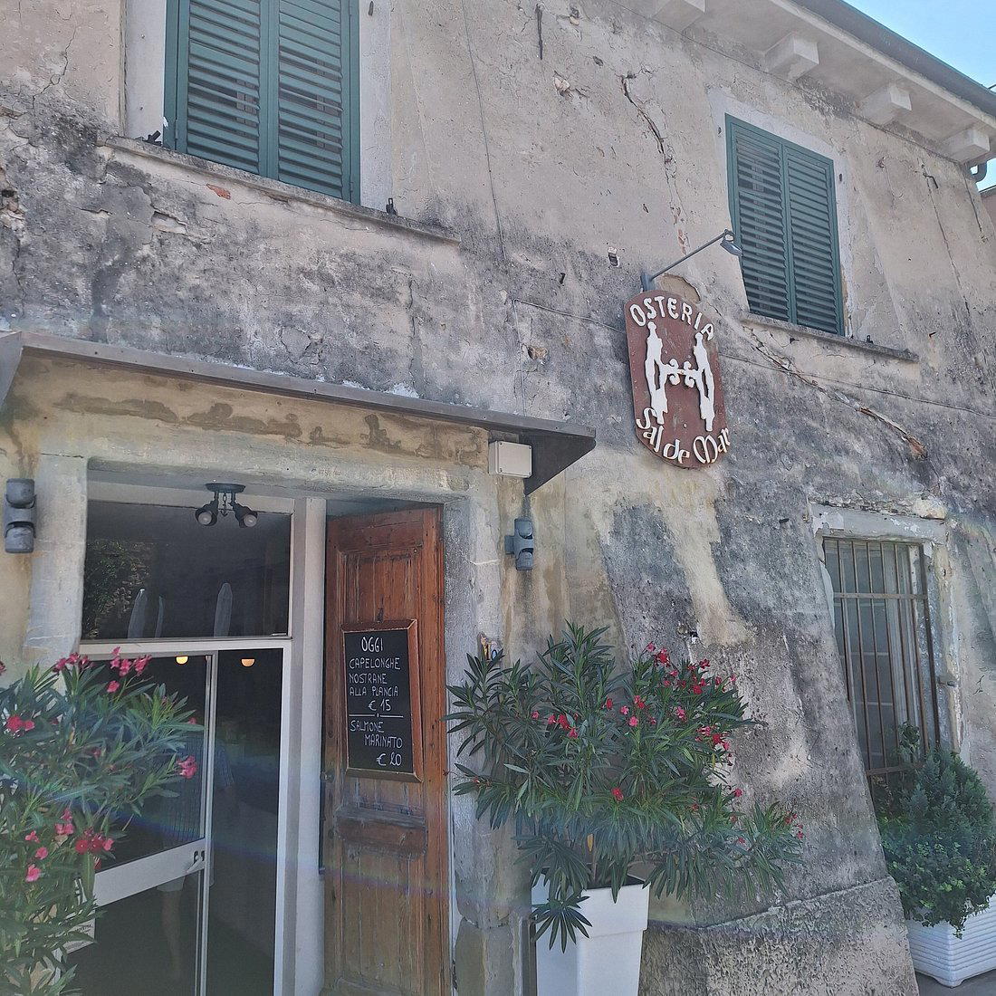 Sal de mar restaurant in Muggia, Italy