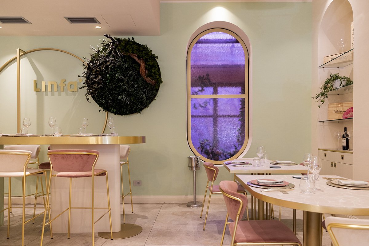 Linfa restaurant in Milan, Italy