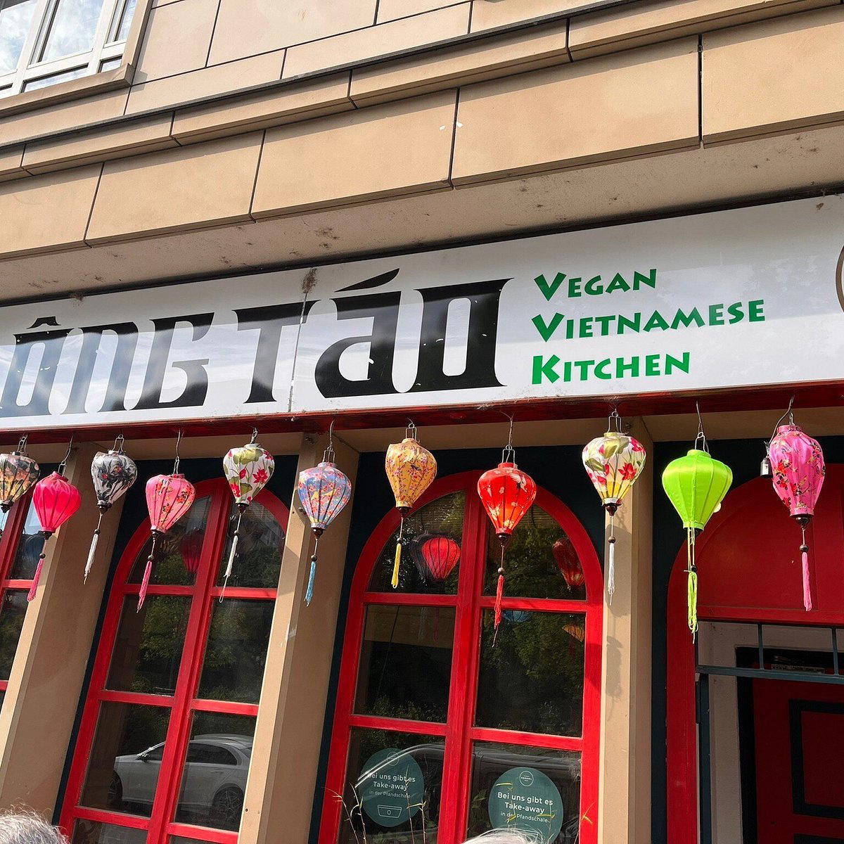 Ong Tao Vegan restaurant in Frankfurt, Germany