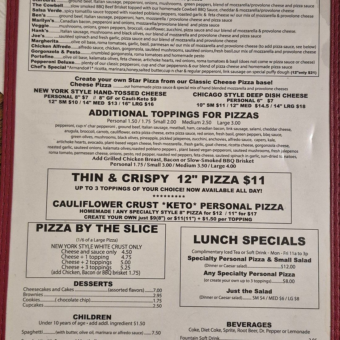Star Pizza, Restaurant in Houston