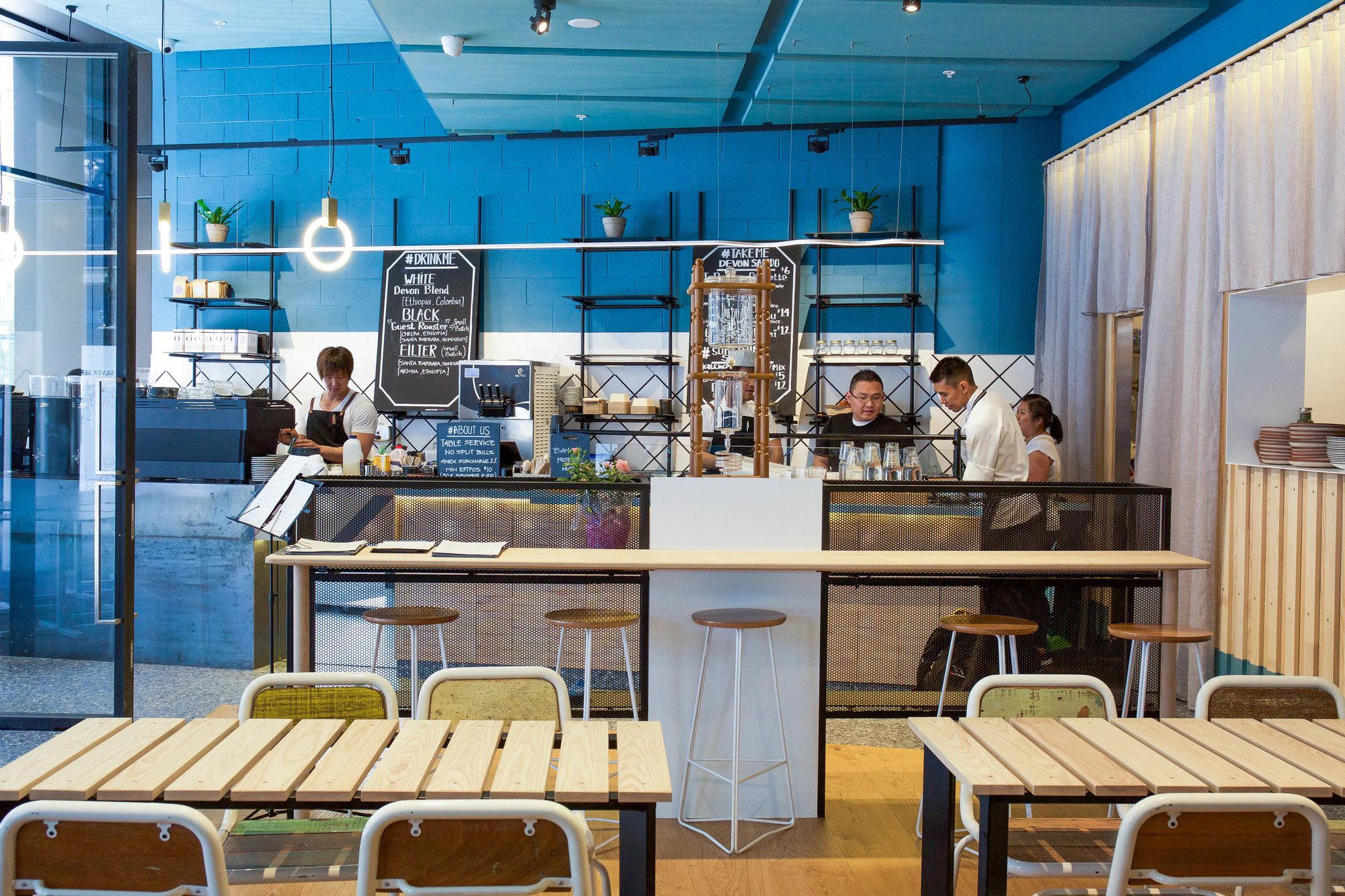 Devon Cafe Barangaroo restaurant in Sydney, Australia