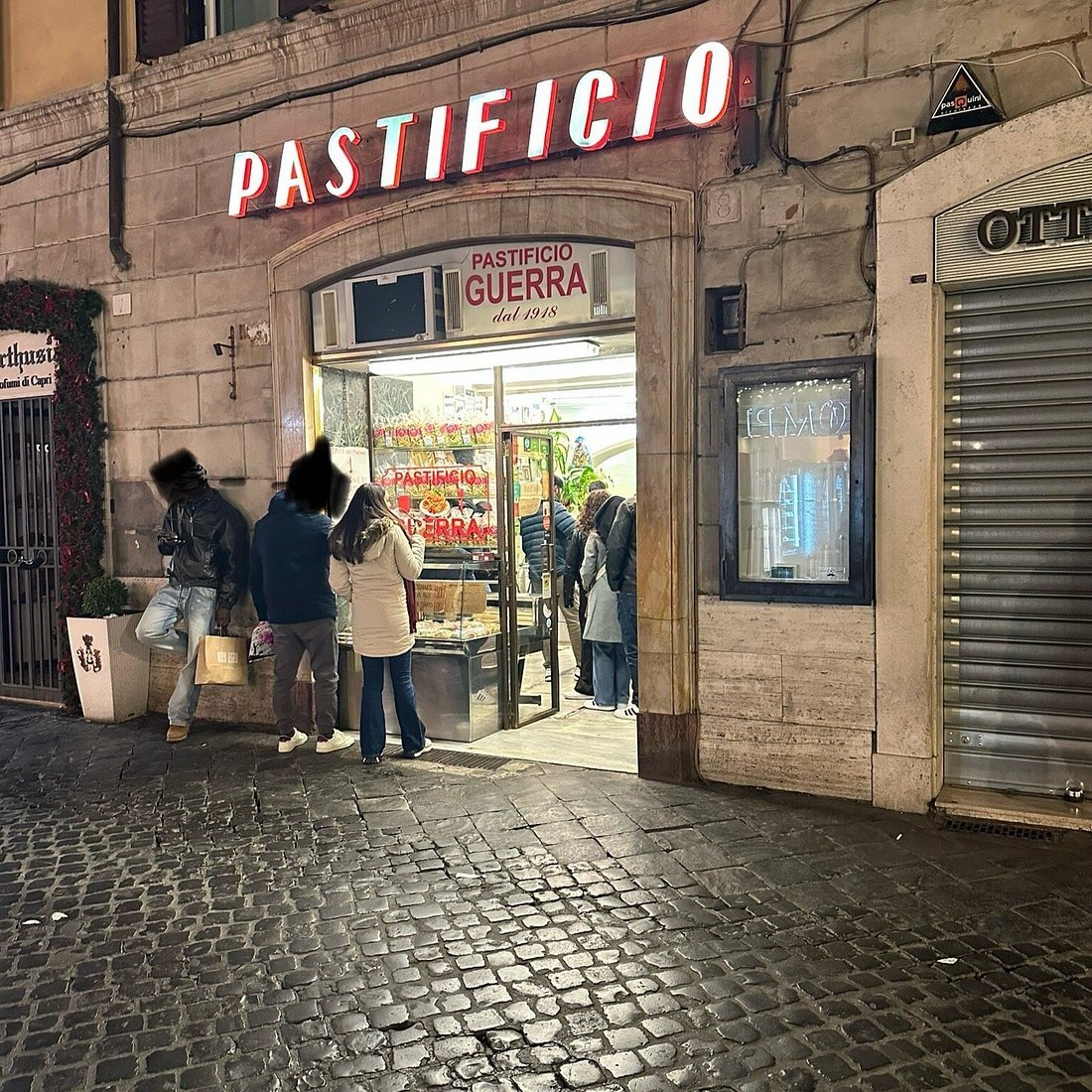 Pastificio Guerra restaurant in Rome, Italy