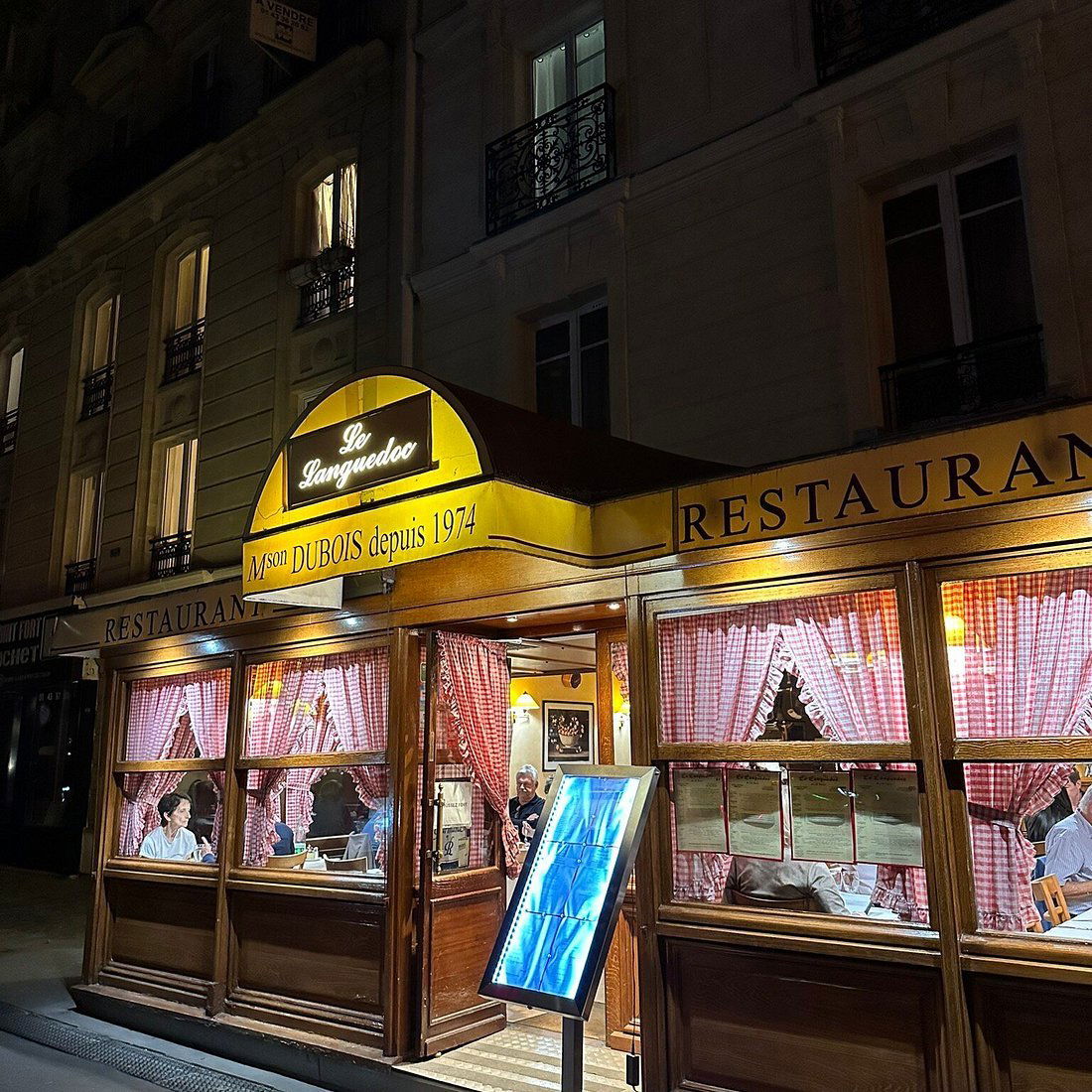 Le Languedoc, Restaurant in Paris