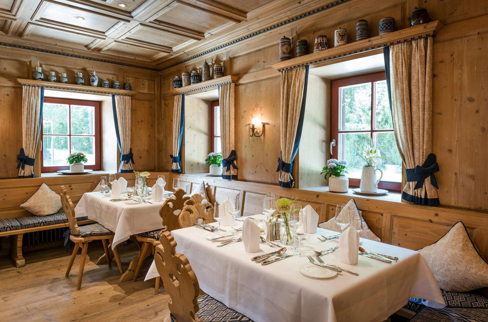 Ritter Oswald Stube restaurant in Seefeld, Austria