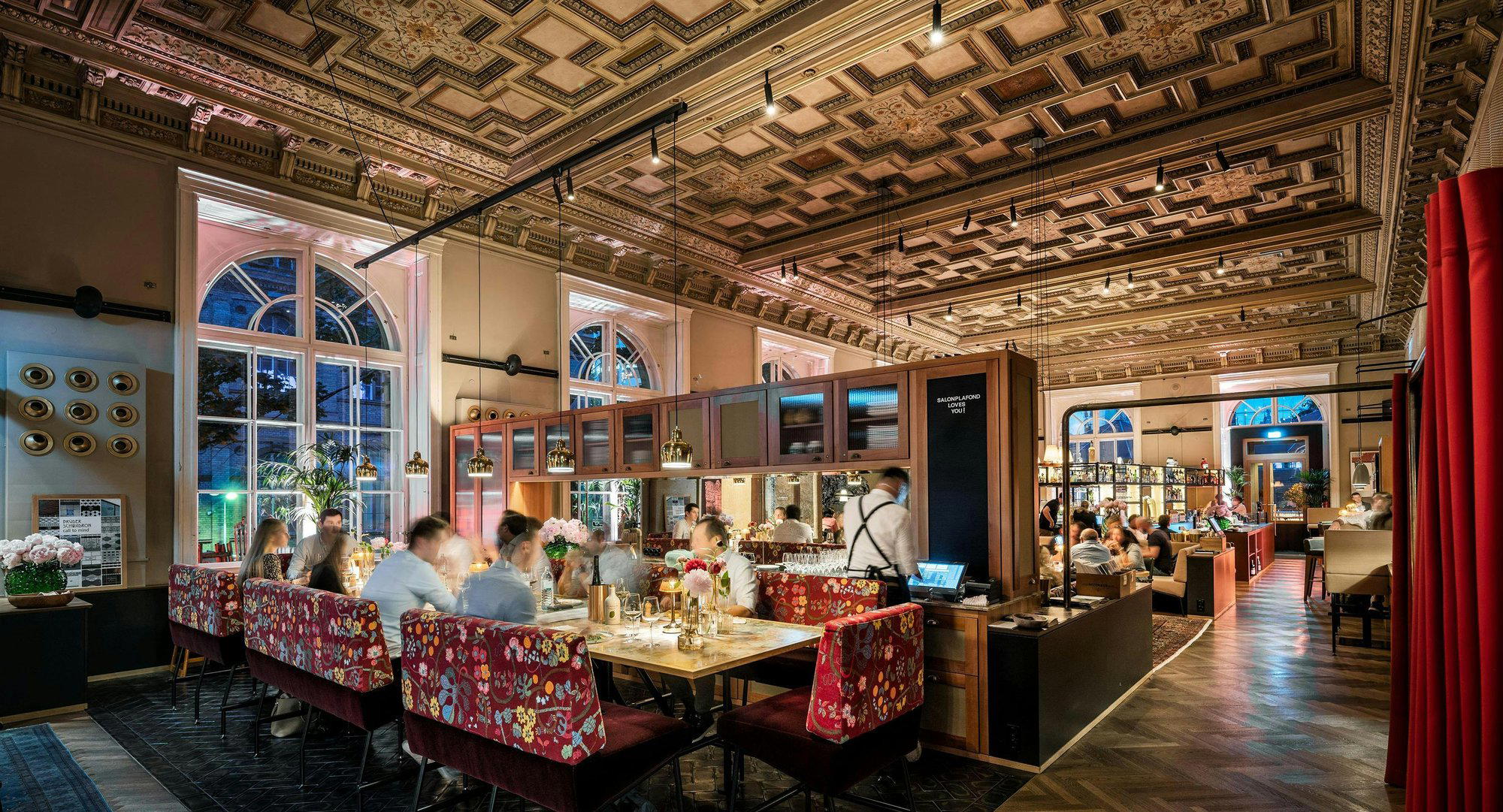 Salonplafond restaurant in Vienna, Austria