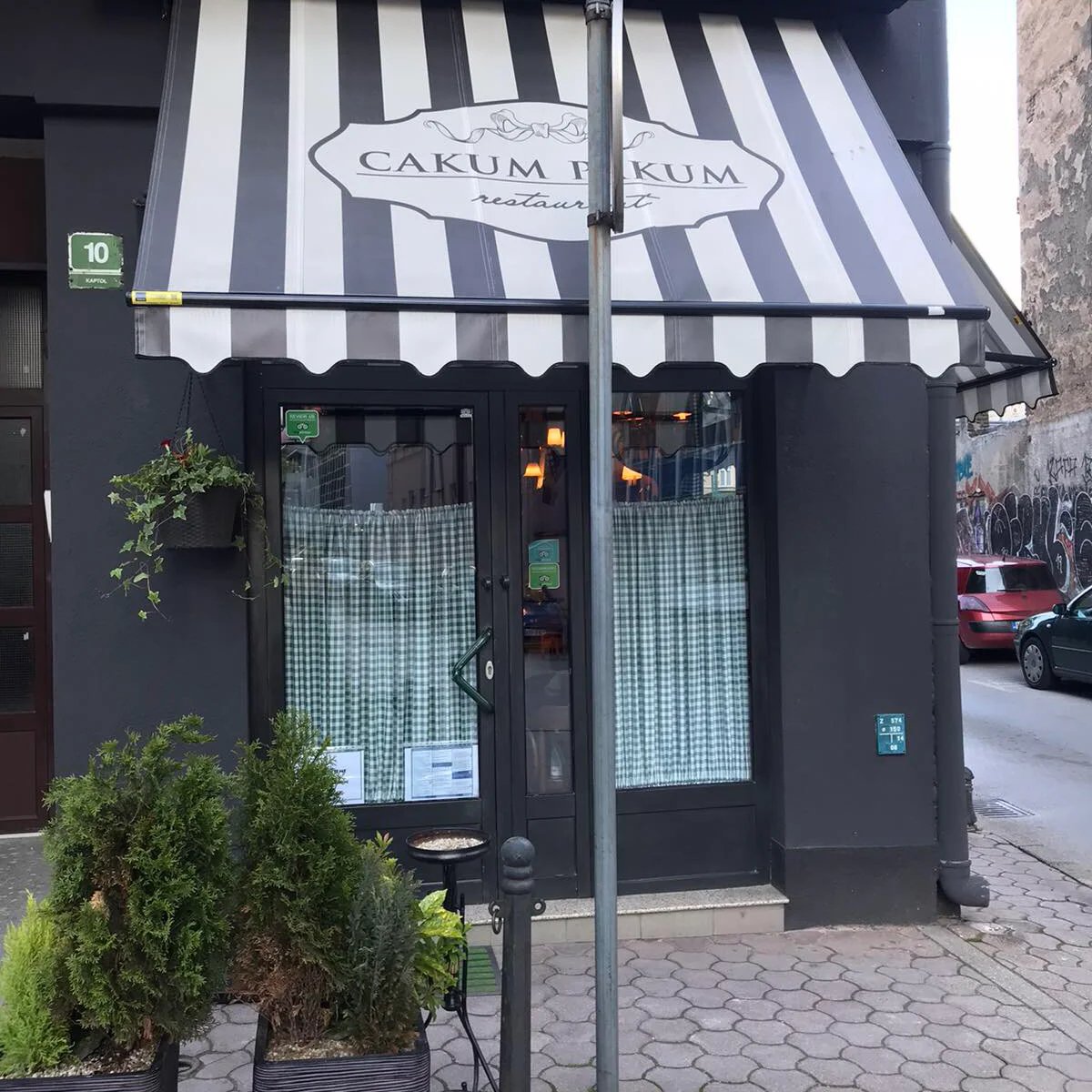 Cakum-Pakum restaurant in Sarajevo, Bosnia and Herzegovina