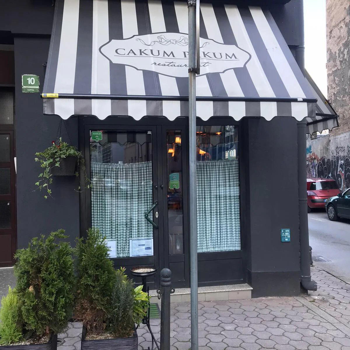 Cakum-Pakum restaurant in Sarajevo