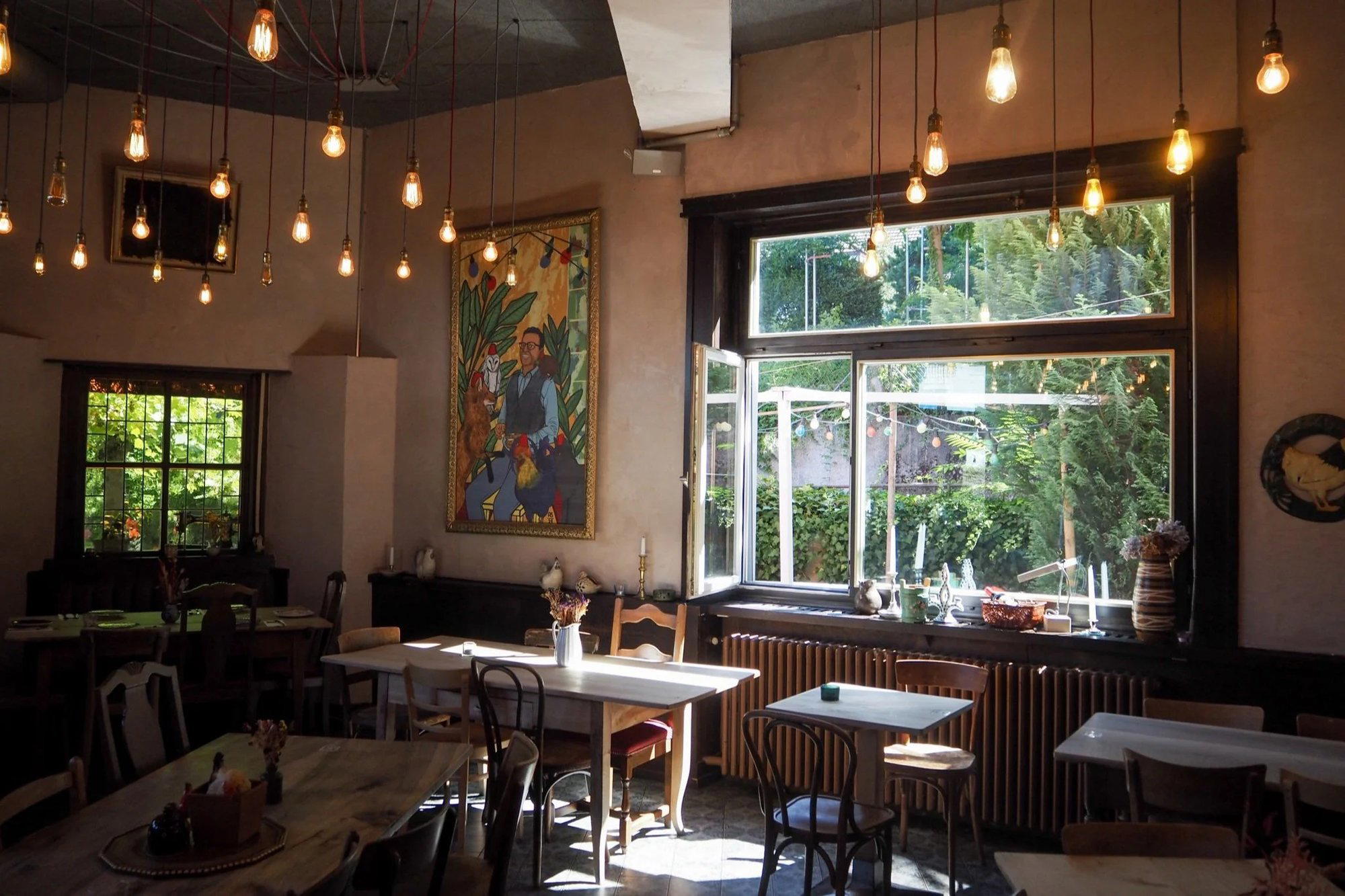 Moudi's Lecker Garten restaurant in Zürich, Switzerland