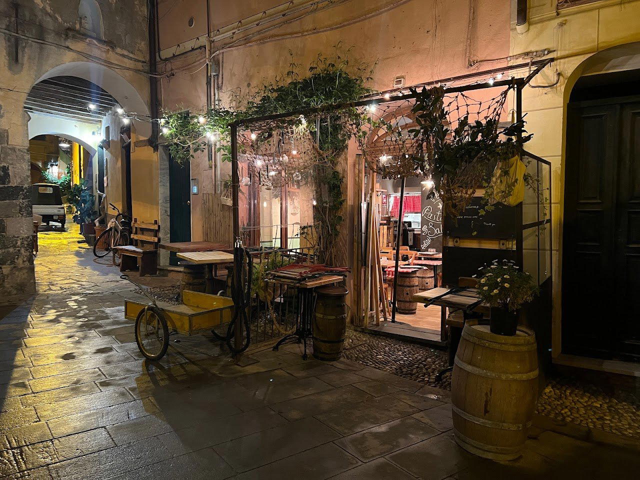 Da Eraldo restaurant in Monterosso al Mare, Italy