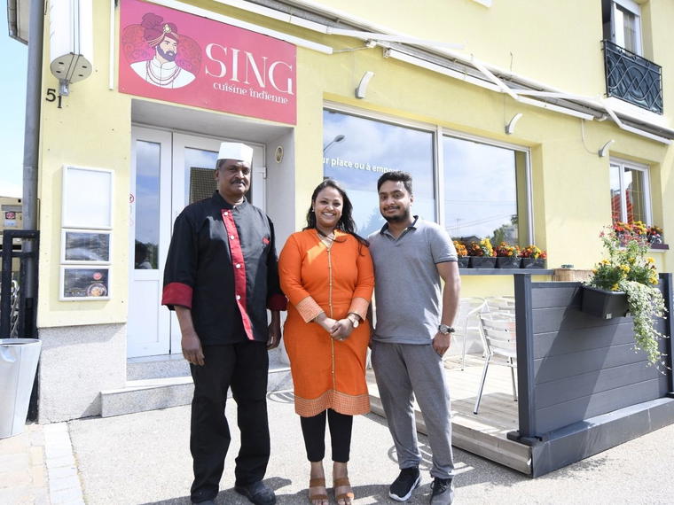 Restaurant indien, Lutterbach, France