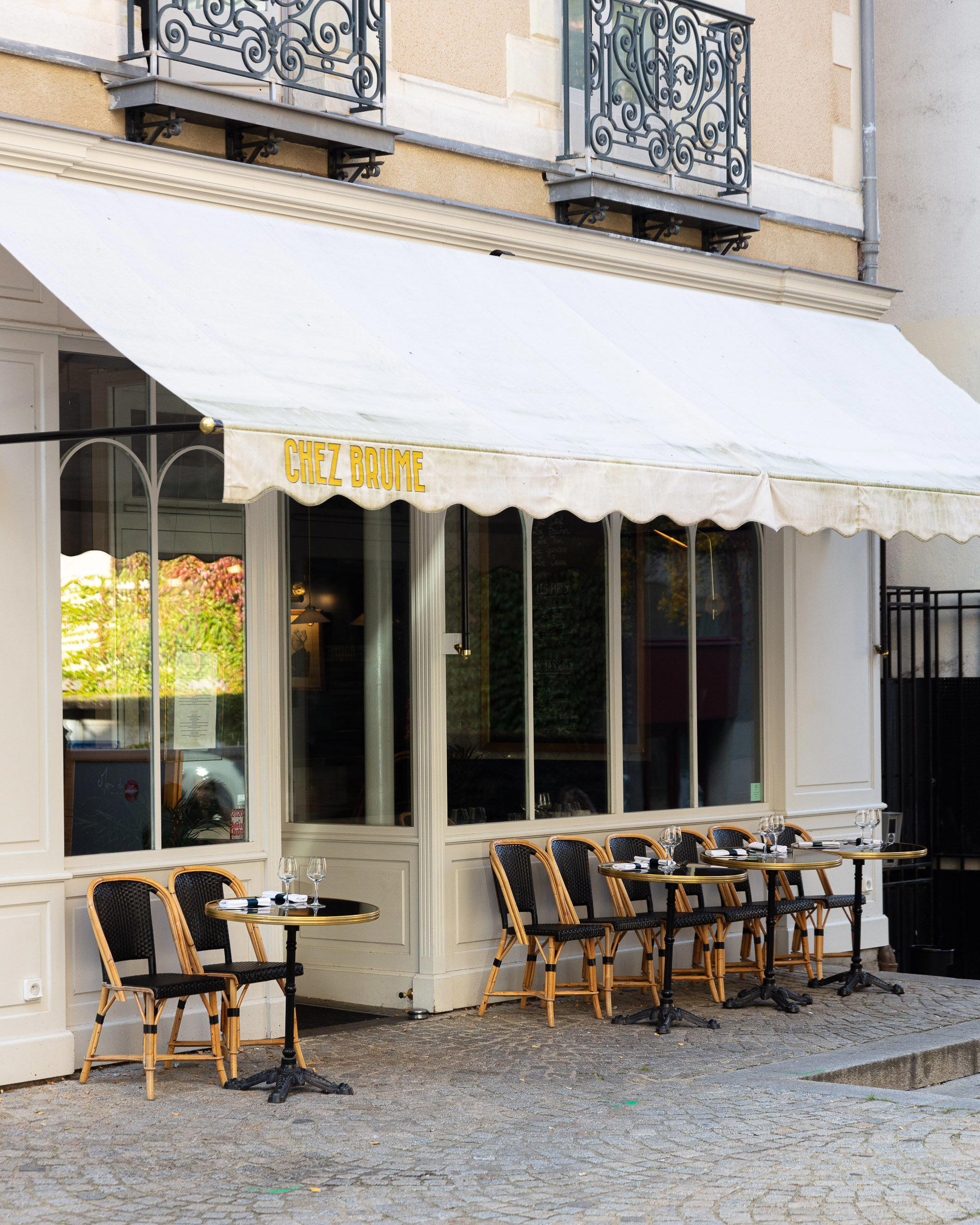 Chez Brume restaurant in Rennes, France
