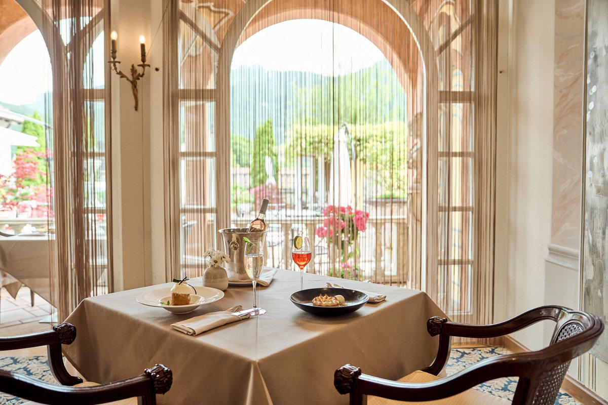 Brasserie Tafern restaurant in Aschau im Chiemgau, Germany