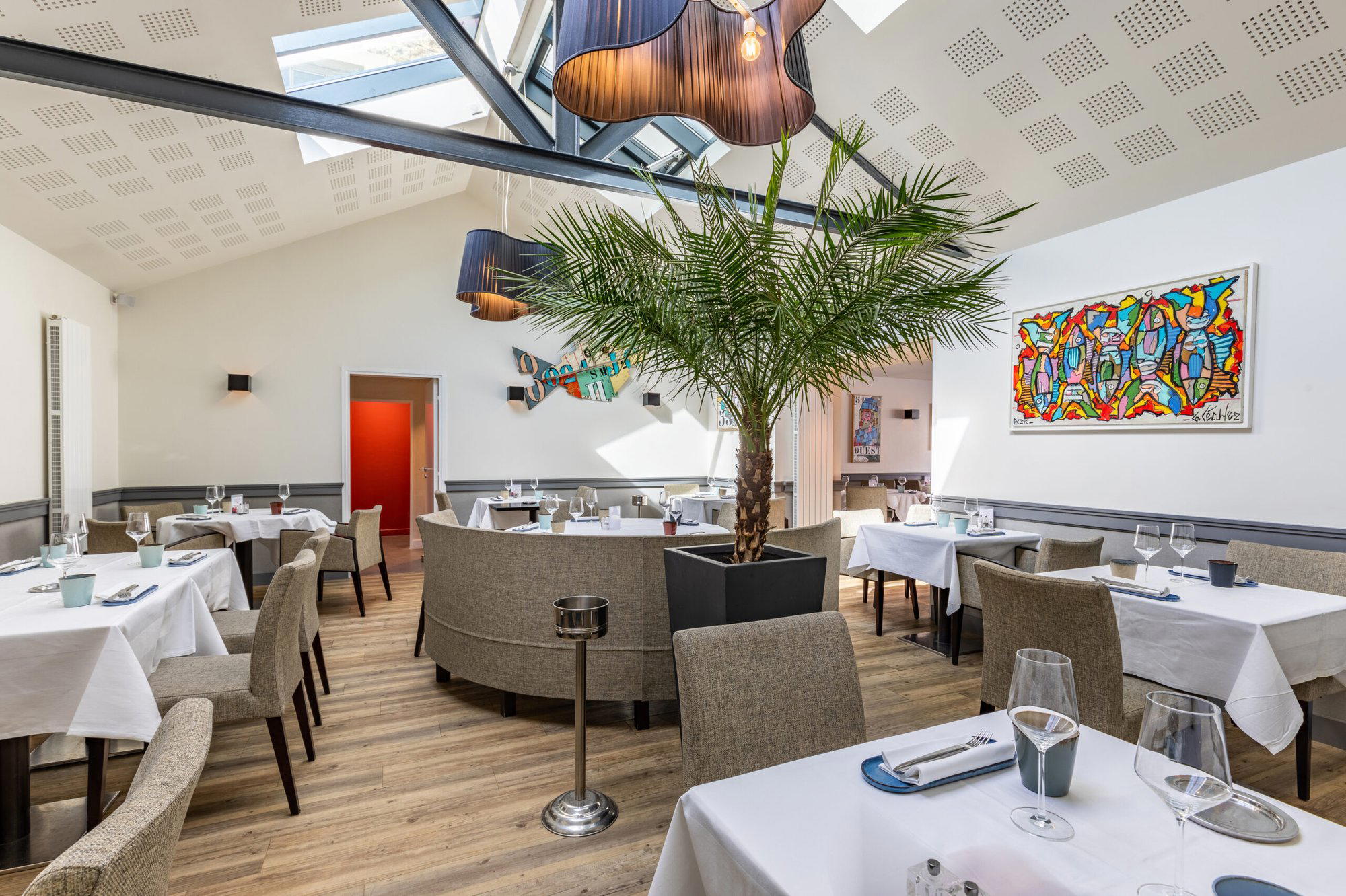 Les Embruns restaurant in Saint Malo, France