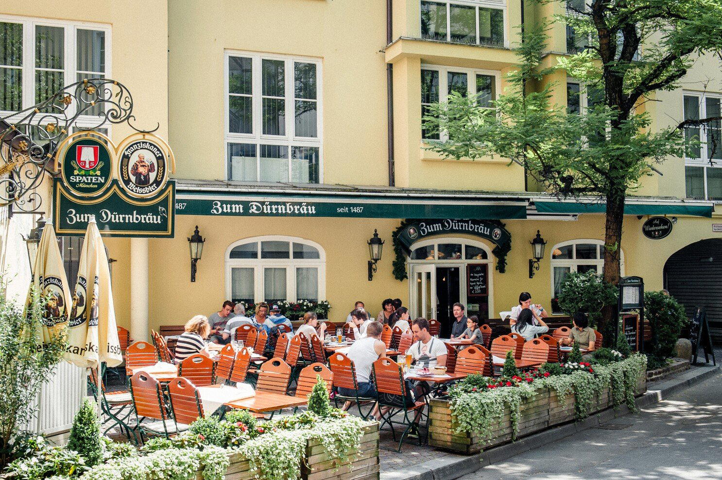 Zum Dürnbräu restaurant in Munich, Germany