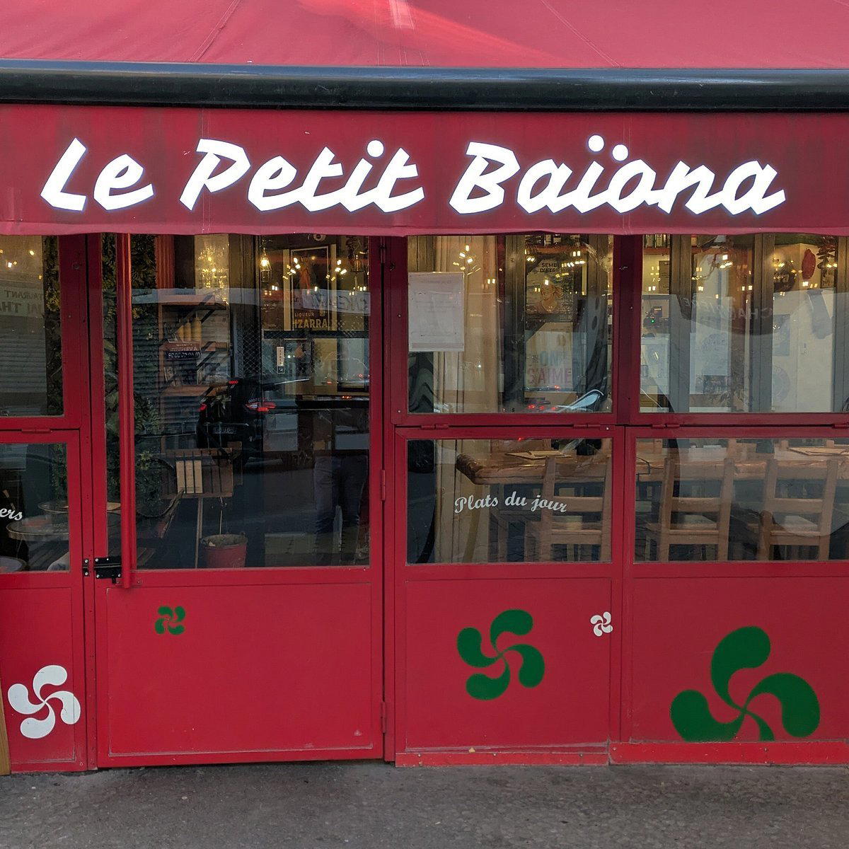 Le Petit Baiona restaurant in Paris, France