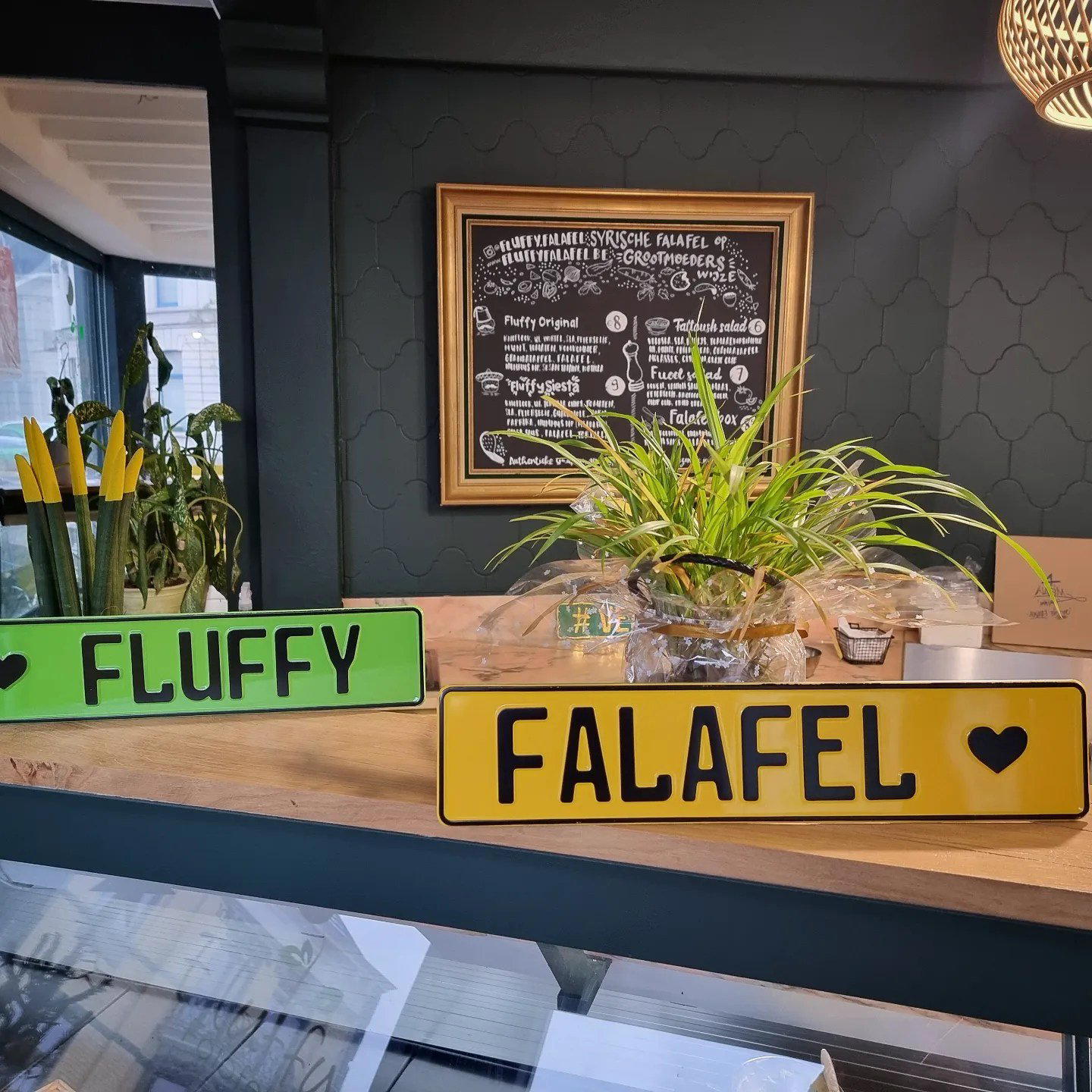 Fluffy Falafel restaurant in Kortrijk, Belgium