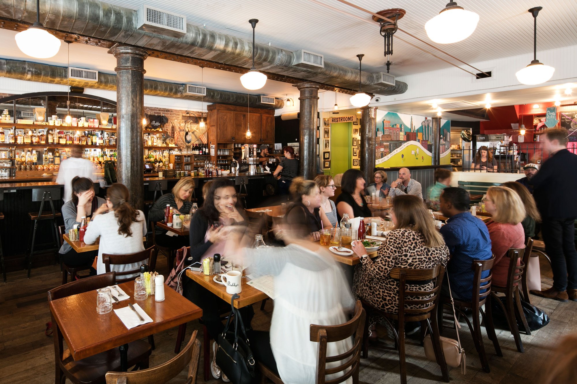 Bubby's restaurant in New York City, United States