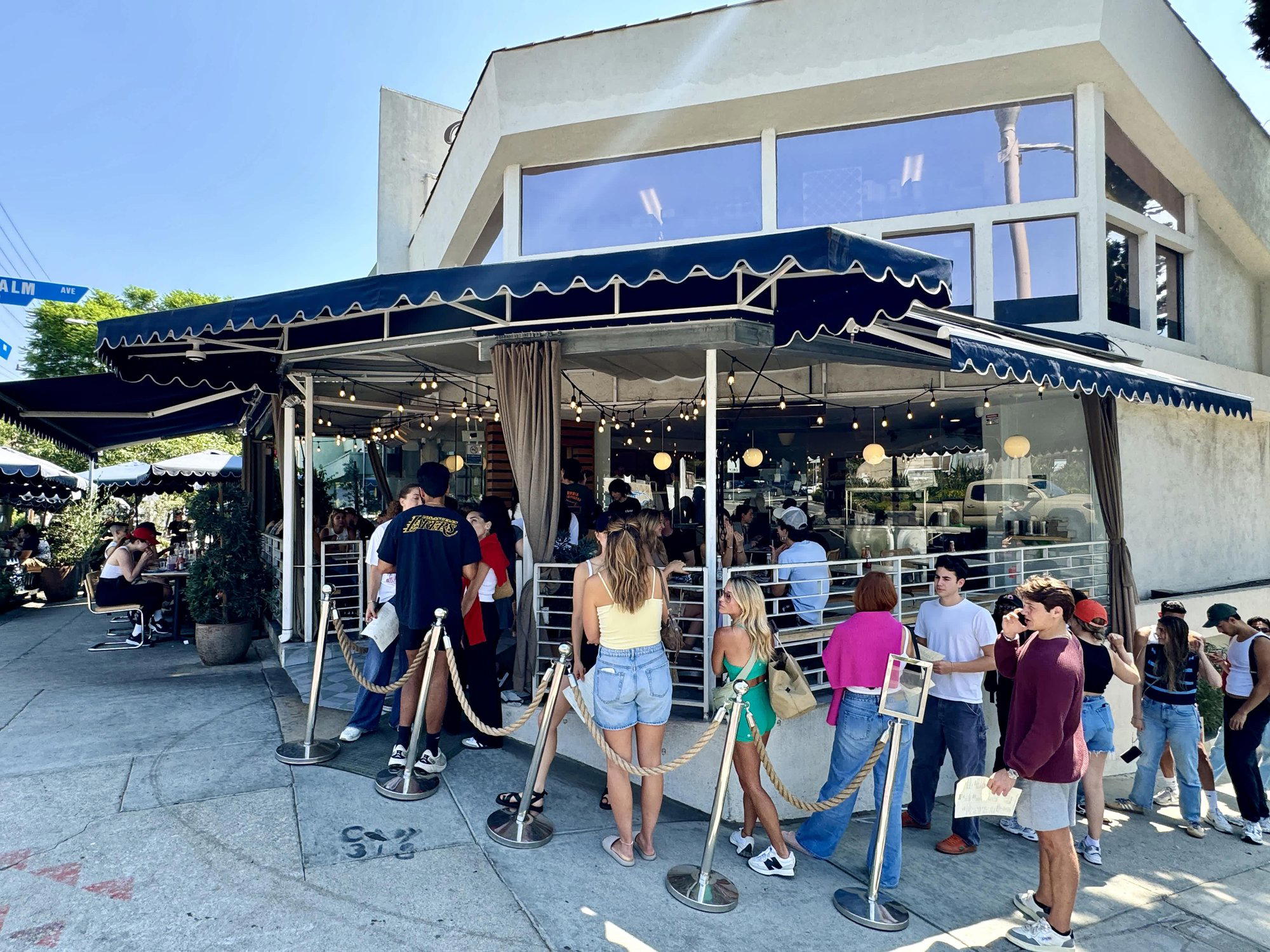 Dialog Cafe restaurant in West Hollywood, United States