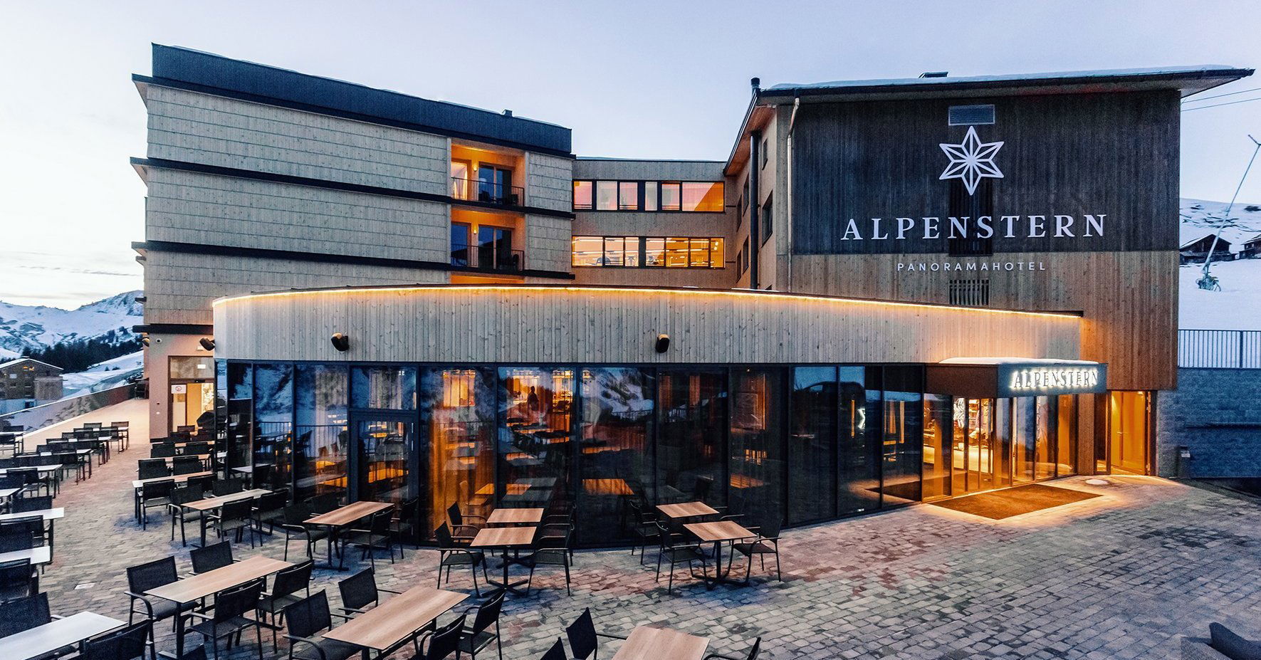 Hotel Alpenstern, Restaurant in Damüls