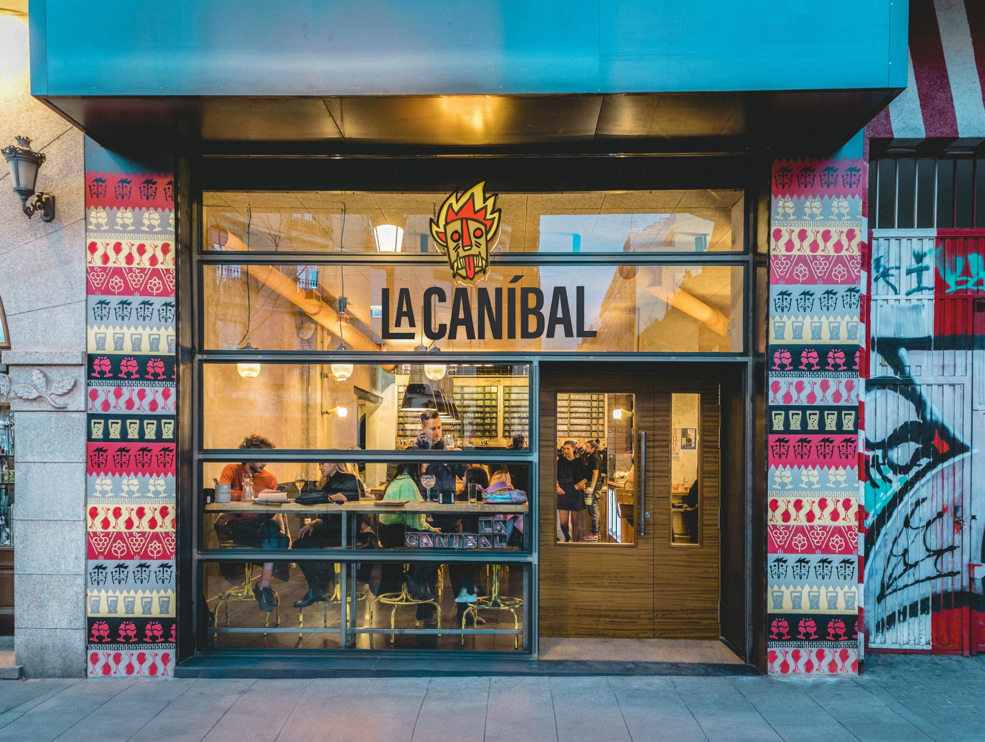 La Canibal restaurant in Madrid, Spain