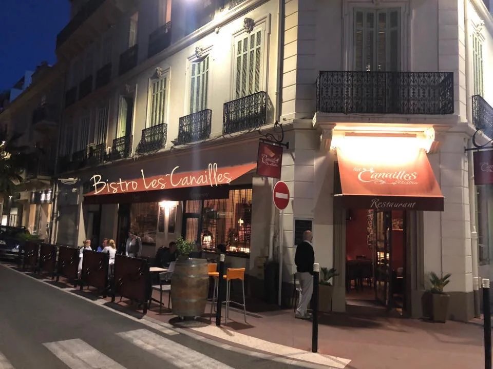 Bistro Les Canailles restaurant in Cannes, France