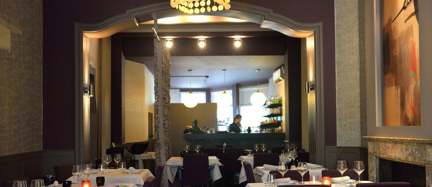 Les Cinq Etoiles restaurant in Liège, Belgium