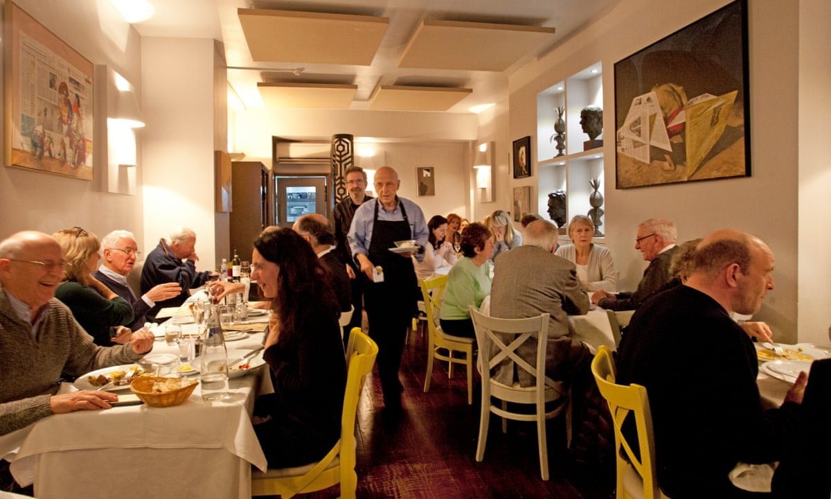 Vasco and Piero Pavilion restaurant in London, United Kingdom