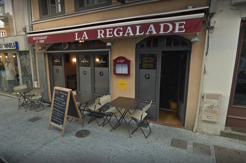 La Régalade restaurant in Clermont-Ferrand, France