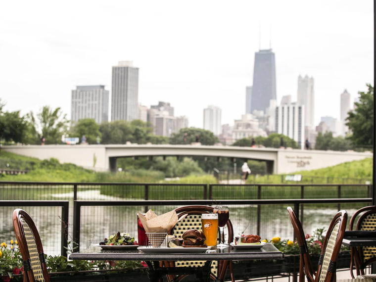 The Patio at Cafe Brauer, Chicago, United States