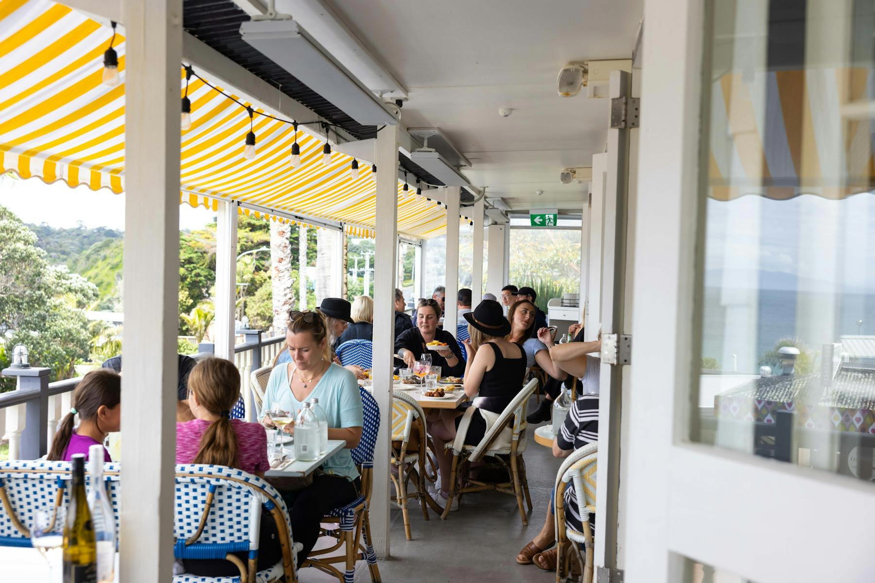 The Oyster Inn restaurant in Waiheke Island, New Zealand