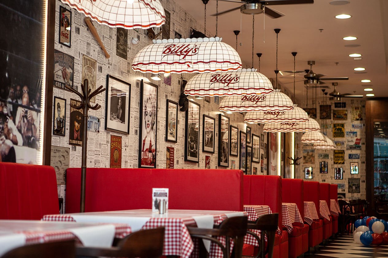 Billy's American Restaurants Chmielna restaurant in Gdansk, Poland