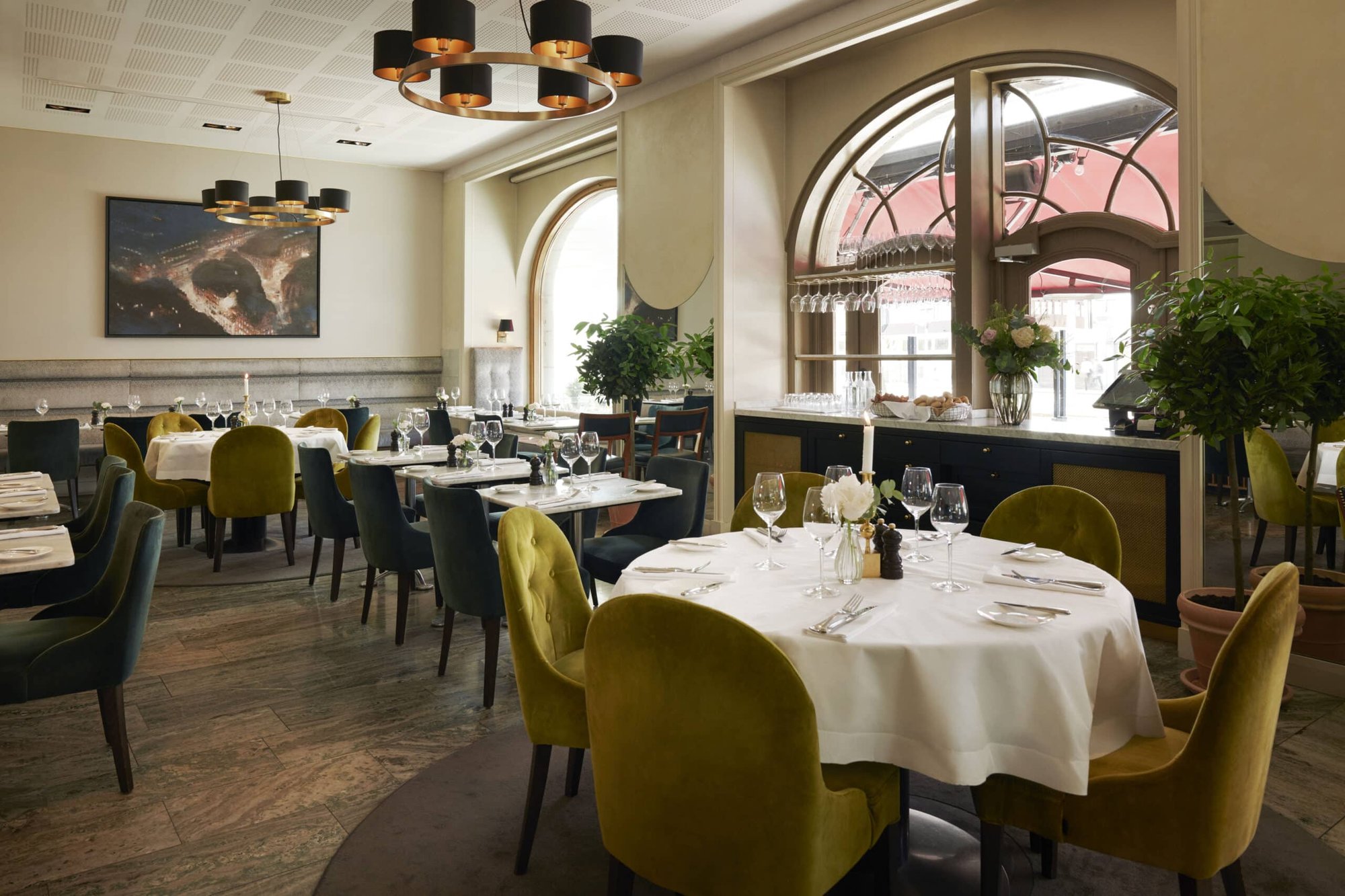 Hotel Diplomat restaurant in Stockholm, Sweden