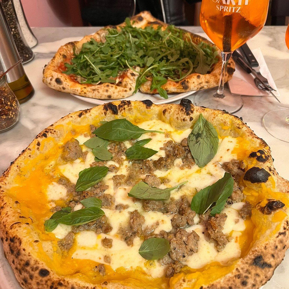 Pizzeria Montana restaurant in Frankfurt, Germany