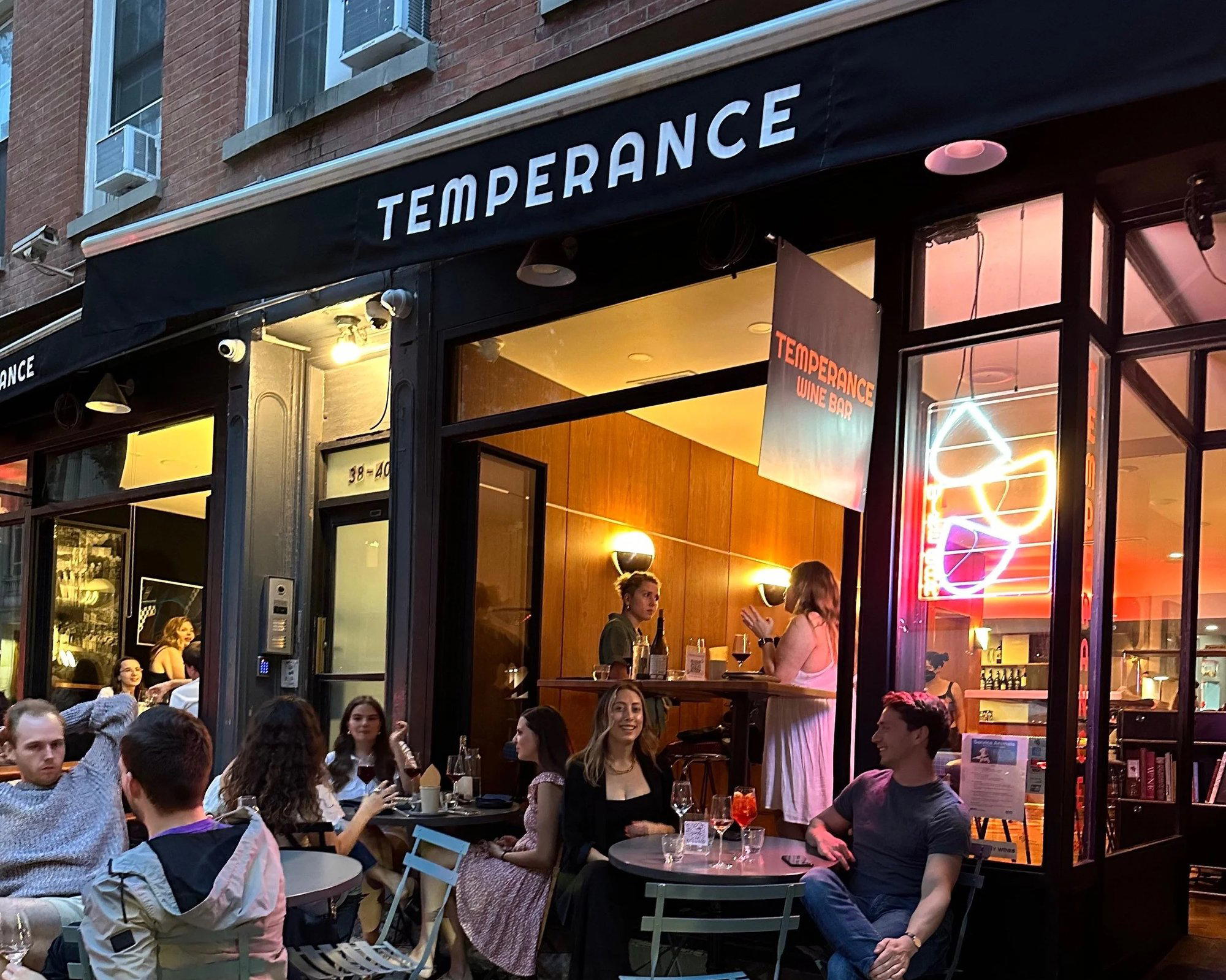 Temperance Wine Bar, New York City, United States