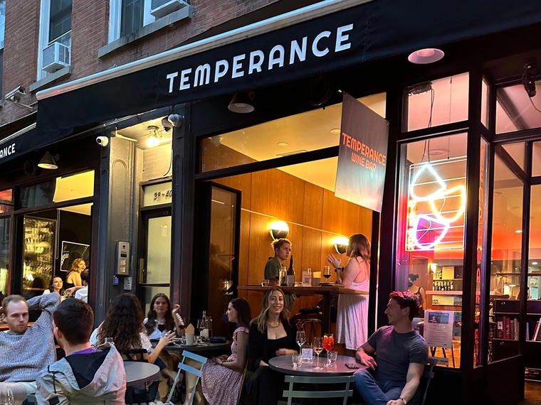 Temperance Wine Bar, New York City, United States