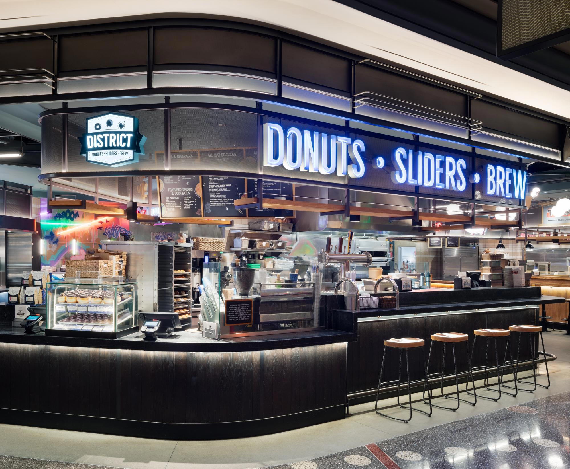 Block 16 Urban Food Hall restaurant in Las Vegas, United States
