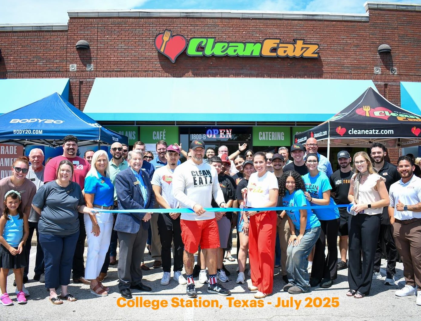 Clean Eatz restaurant in College Station, United States