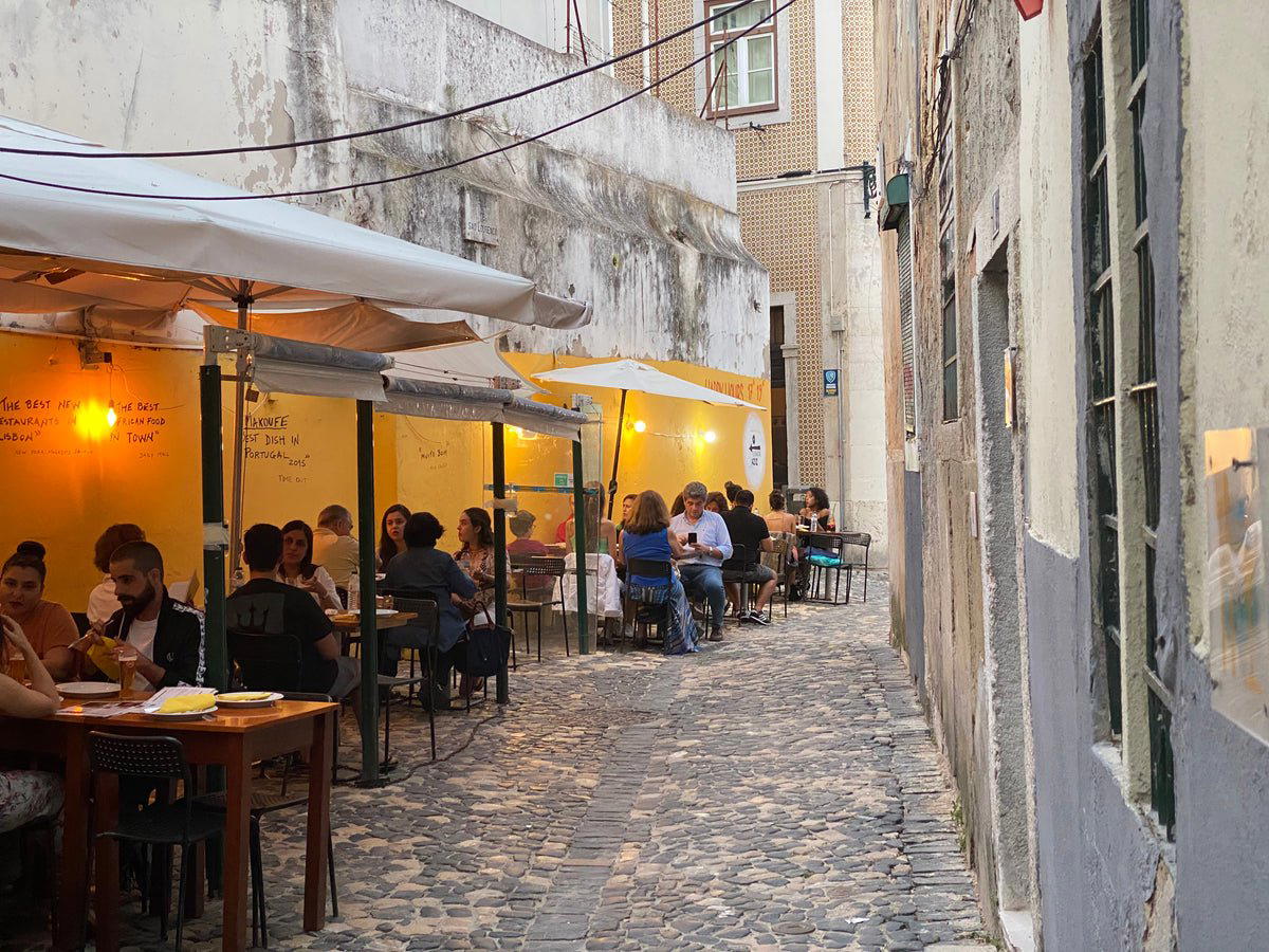 Cantinho do Aziz restaurant in Lisbon, Portugal