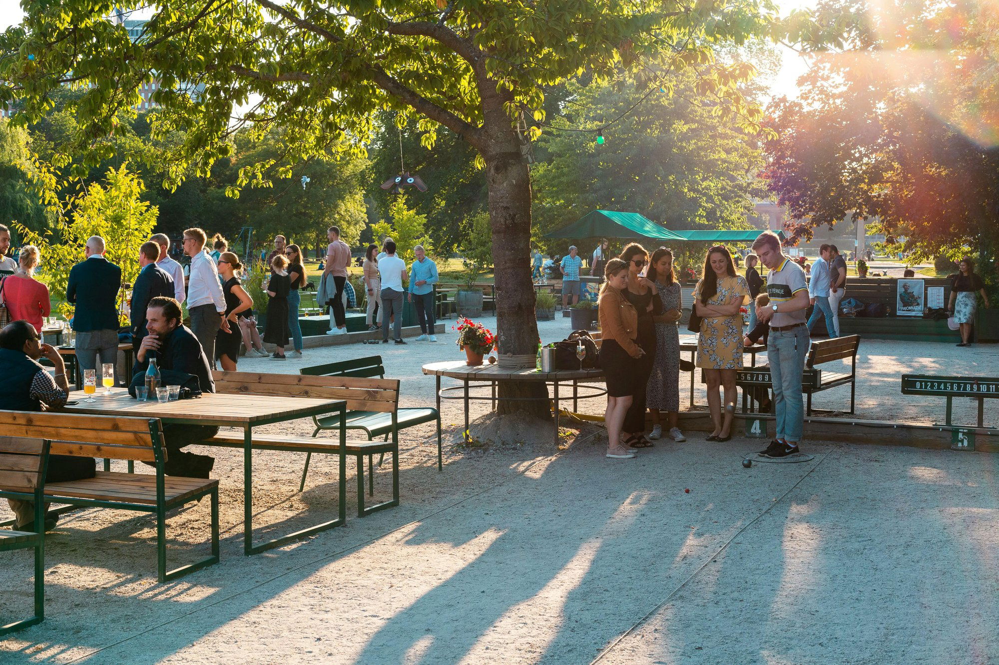 Boulebar Rålambshov, Restaurant in Stockholm